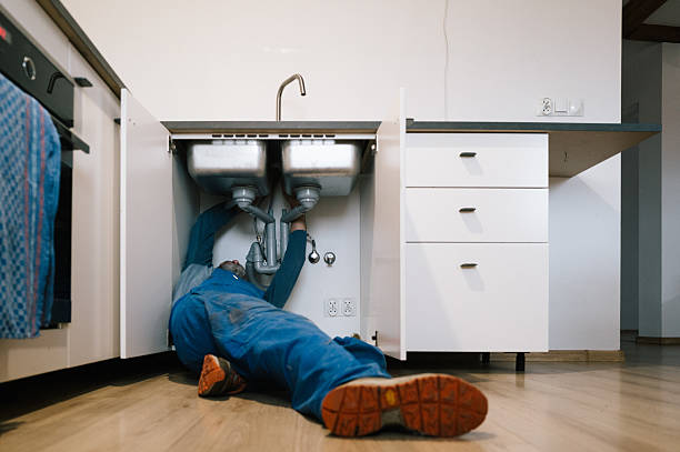 Professional Plumbing technician working in Eagle River, AK